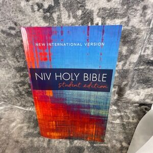 NIV Holy Bible Student Edition New International Version Christian Study